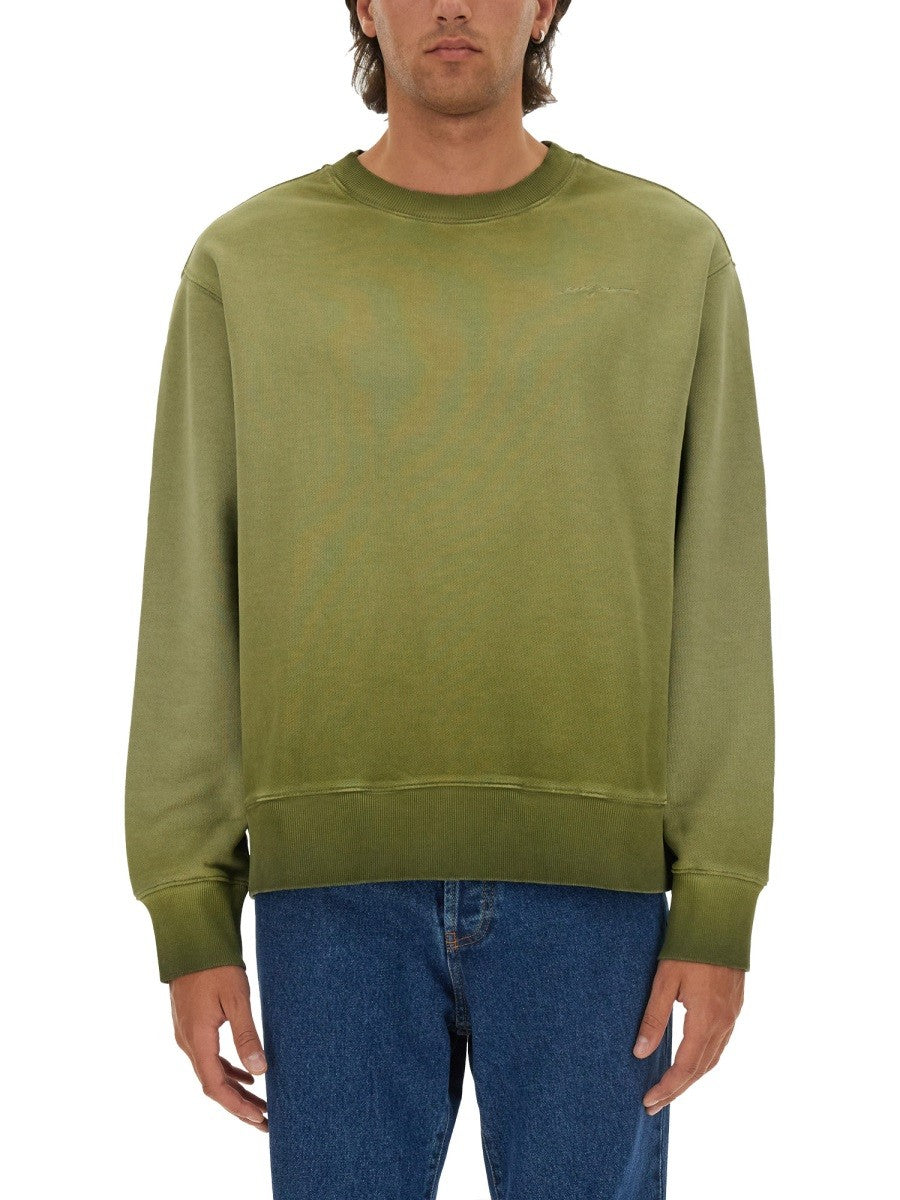 msgm - Man - Green - Sweatshirt