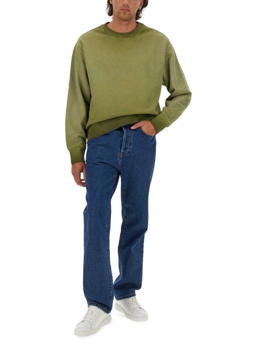 msgm - Man - Green - Sweatshirt