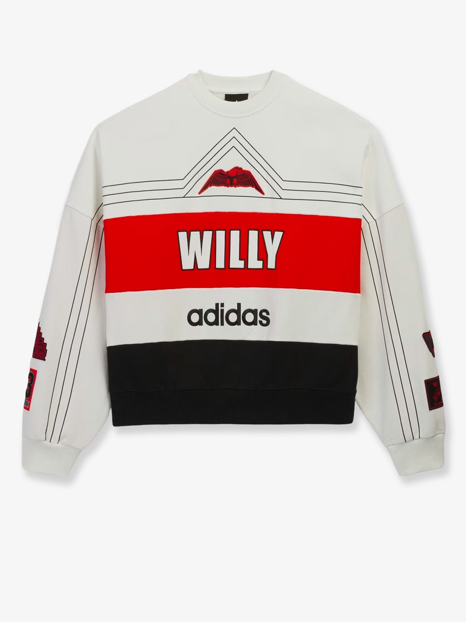 ADIDAS X WILLY CHAVARRIA - Man - White - Sweatshirt