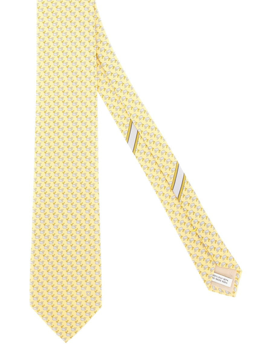 Ferragamo - Man - Yellow - Tie