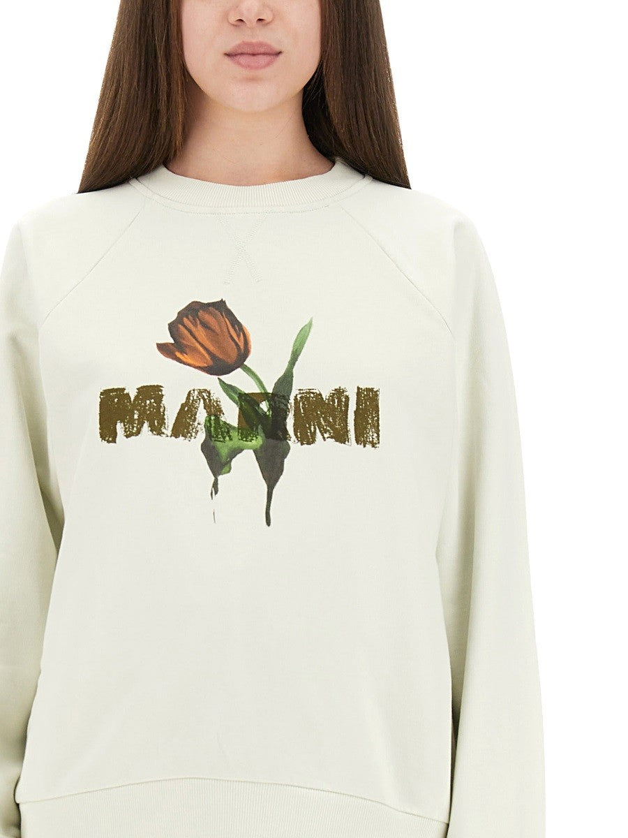 Marni - Woman - White - Sweatshirt