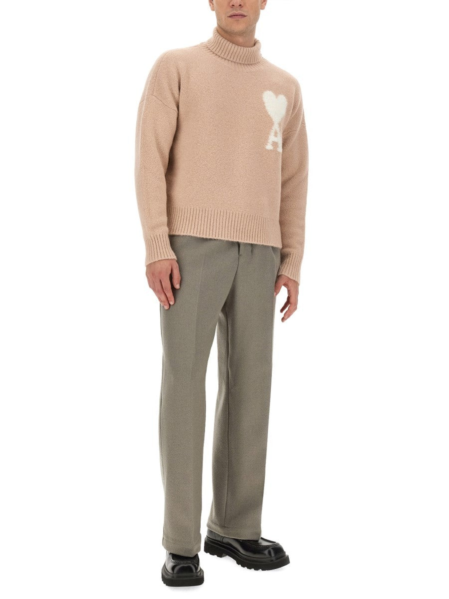 AMI PARIS - Man - Brown - Pants