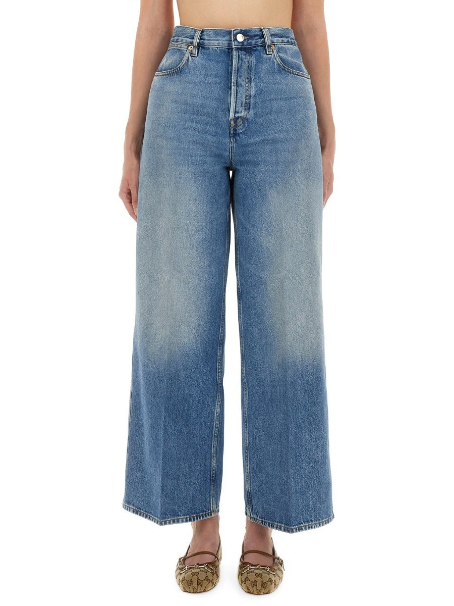 Gucci - Woman - Blue - Jeans