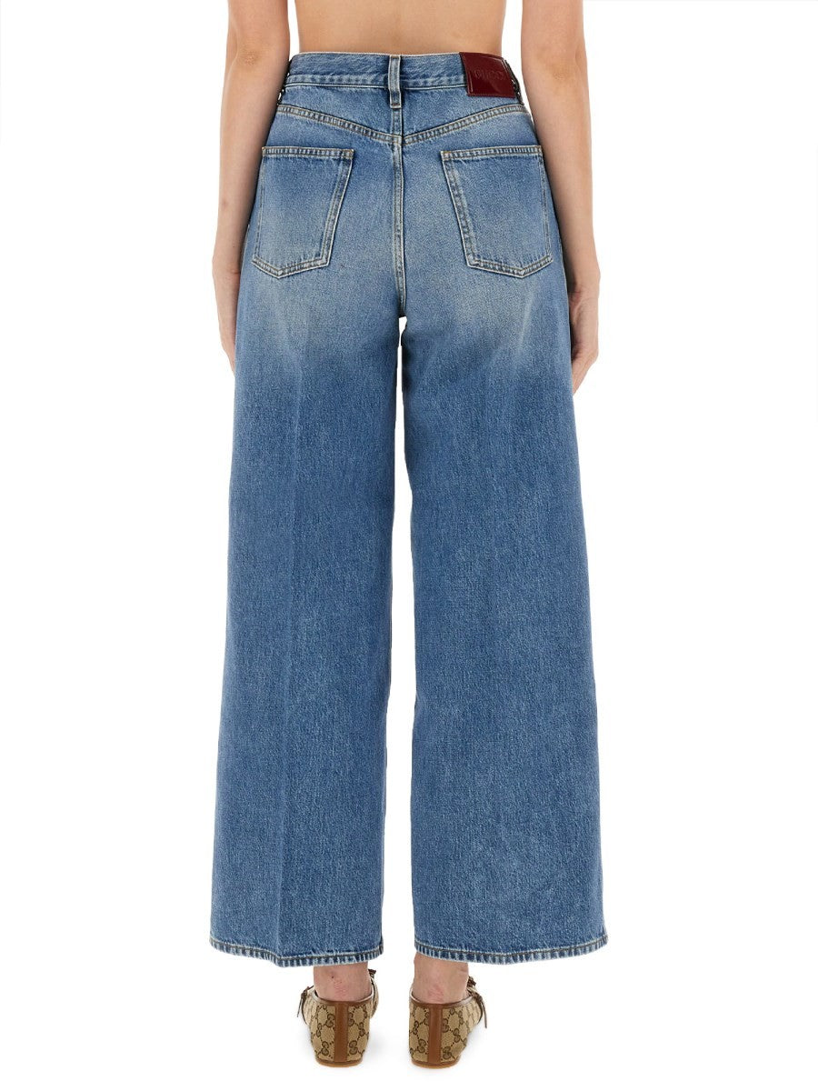 Gucci - Woman - Blue - Jeans