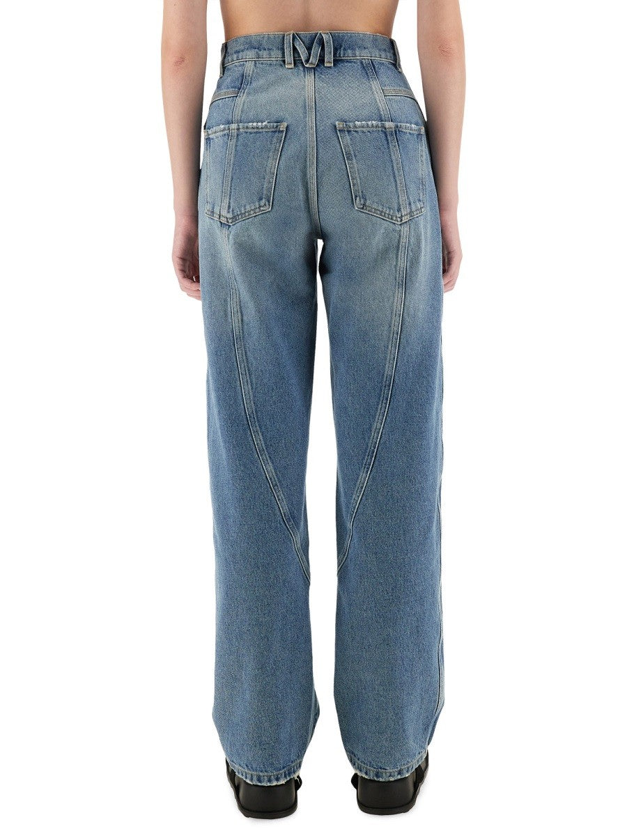 Moschino - Woman - Blue - Pants