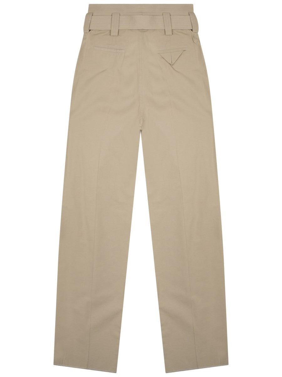 Bottega Veneta - Woman - Beige - Pants