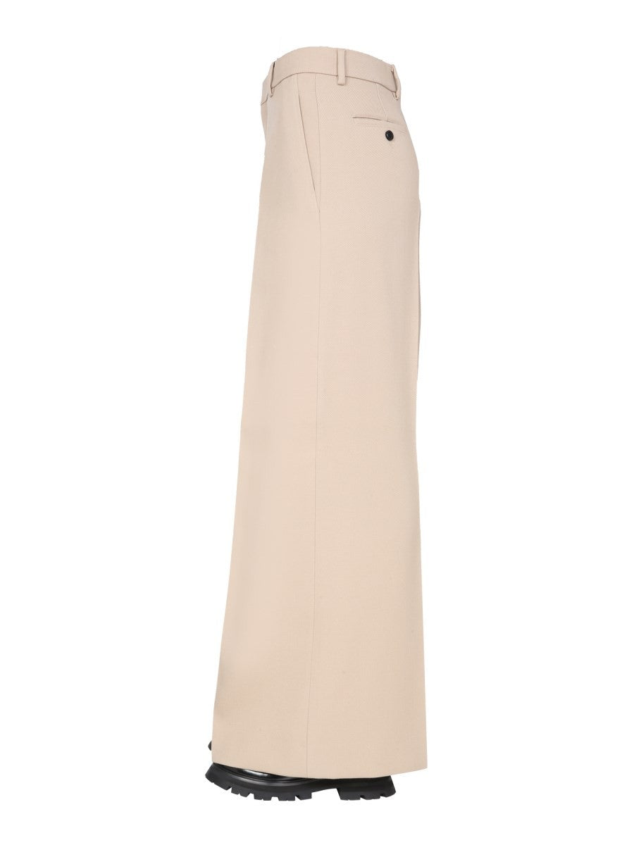 AMI PARIS - Woman - Beige - Pants