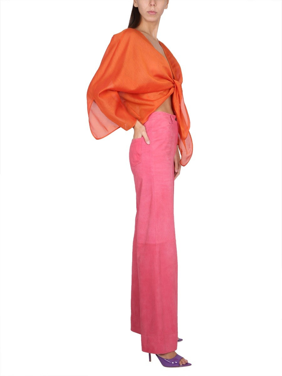 alberta ferretti - Woman - Pink - Jeans