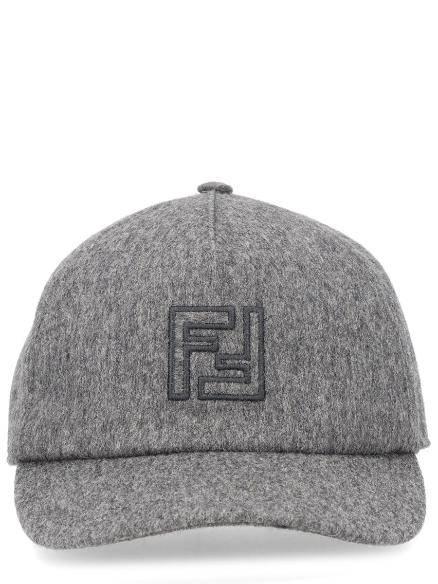 Fendi - Man - Grey - Hat