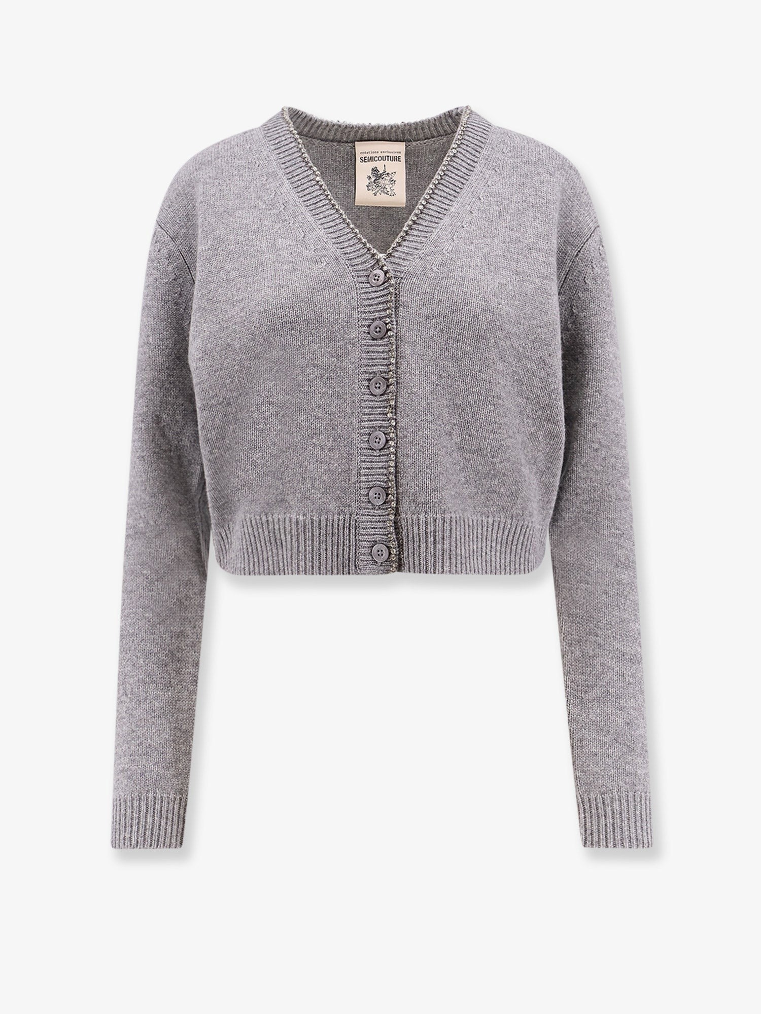 Semicouture - Woman - Grey - Cardigan