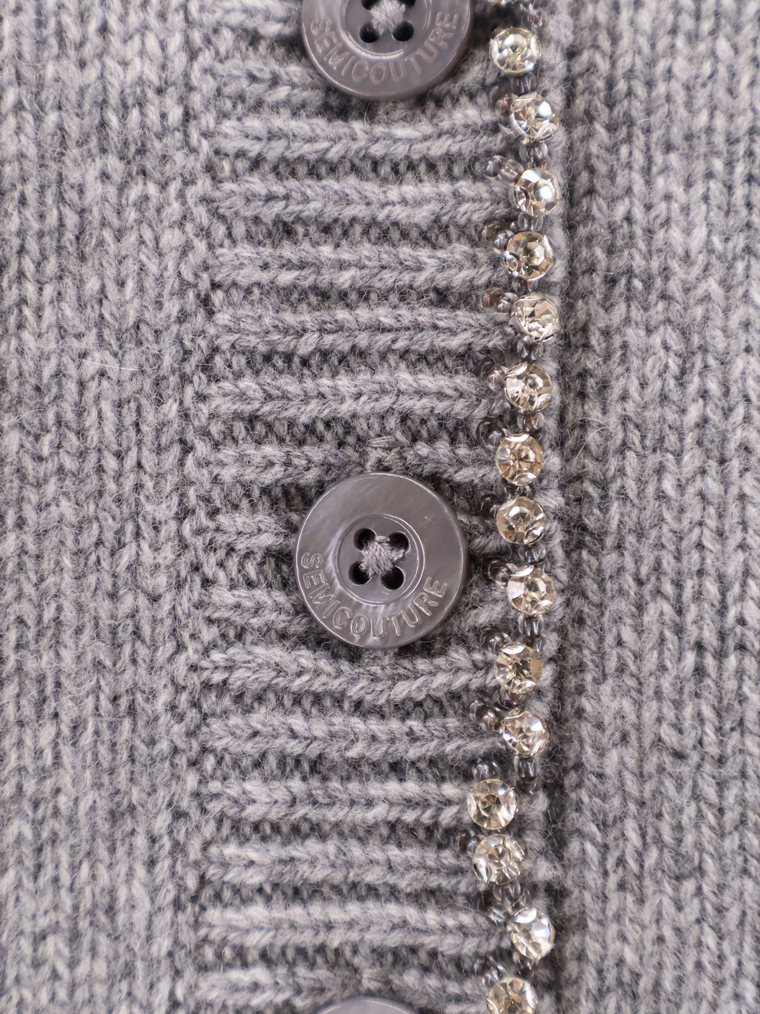 Semicouture - Woman - Grey - Cardigan
