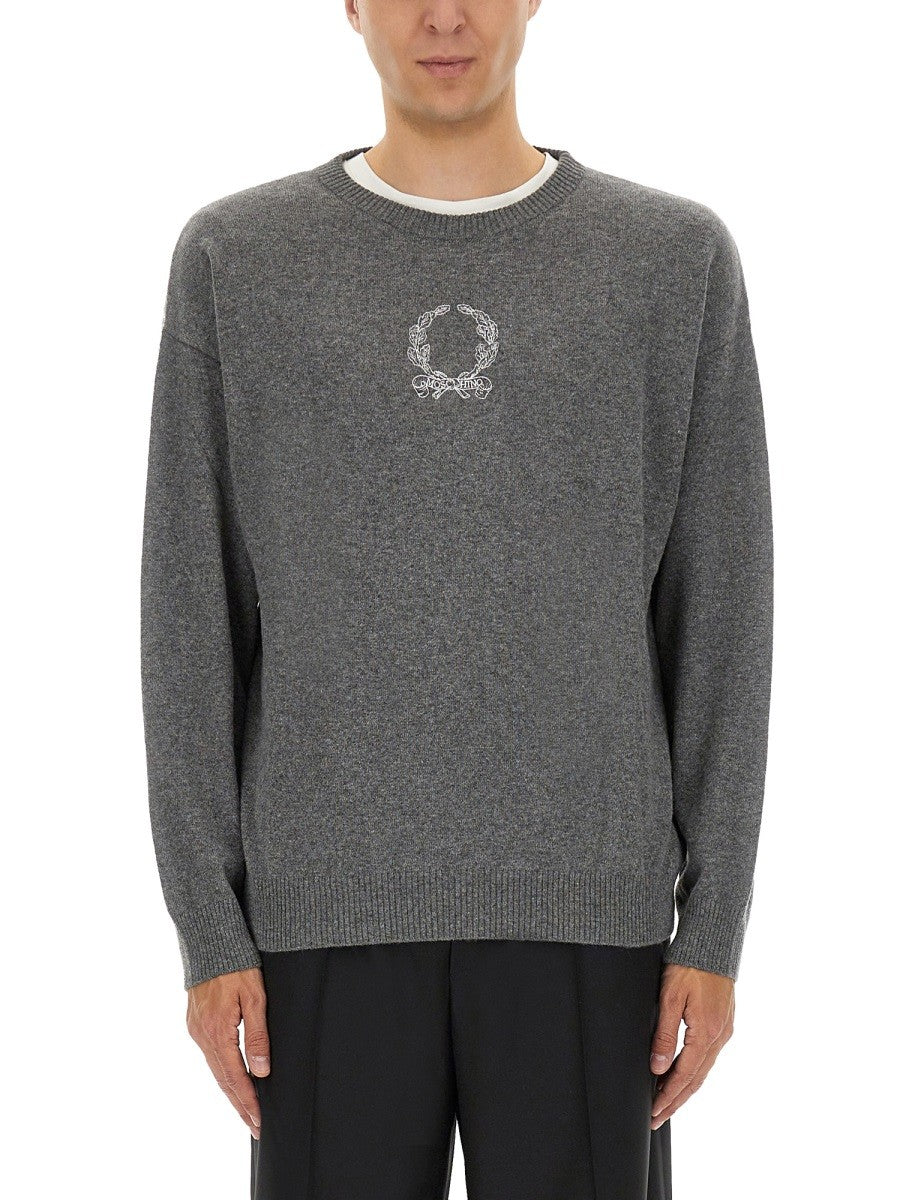 Moschino - Man - Grey - Sweater