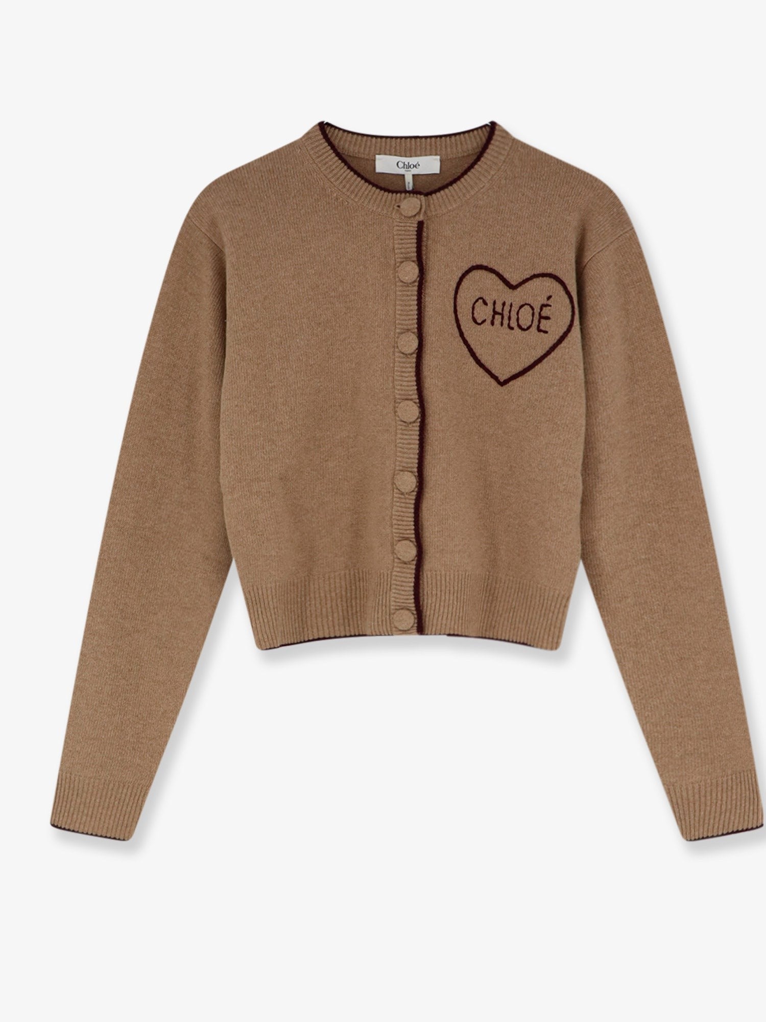 CHLOÉ - Woman - Beige - Knit Sweater