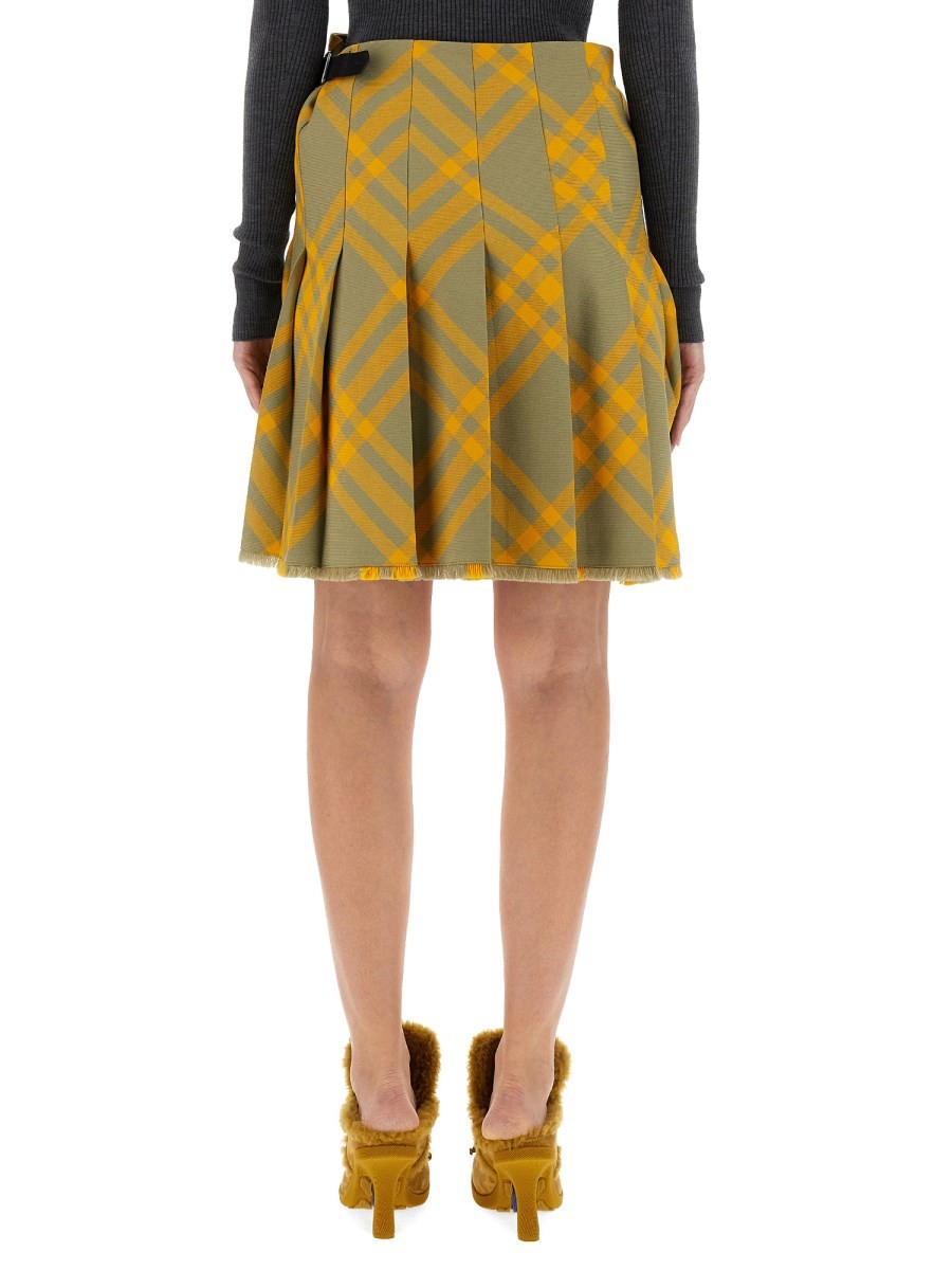 Burberry - Woman - Yellow - Skirt
