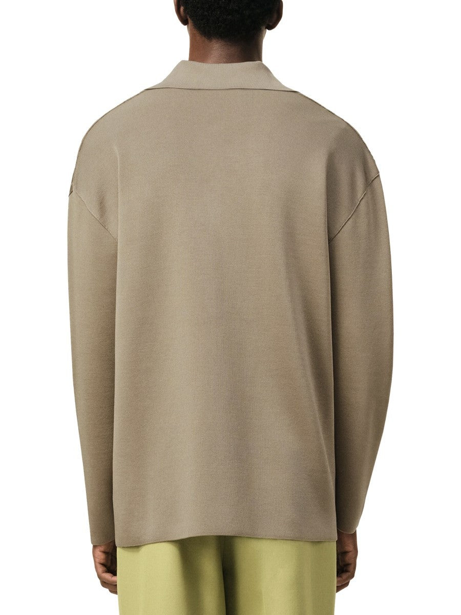 AMI PARIS - Man - Beige - Polo Shirt