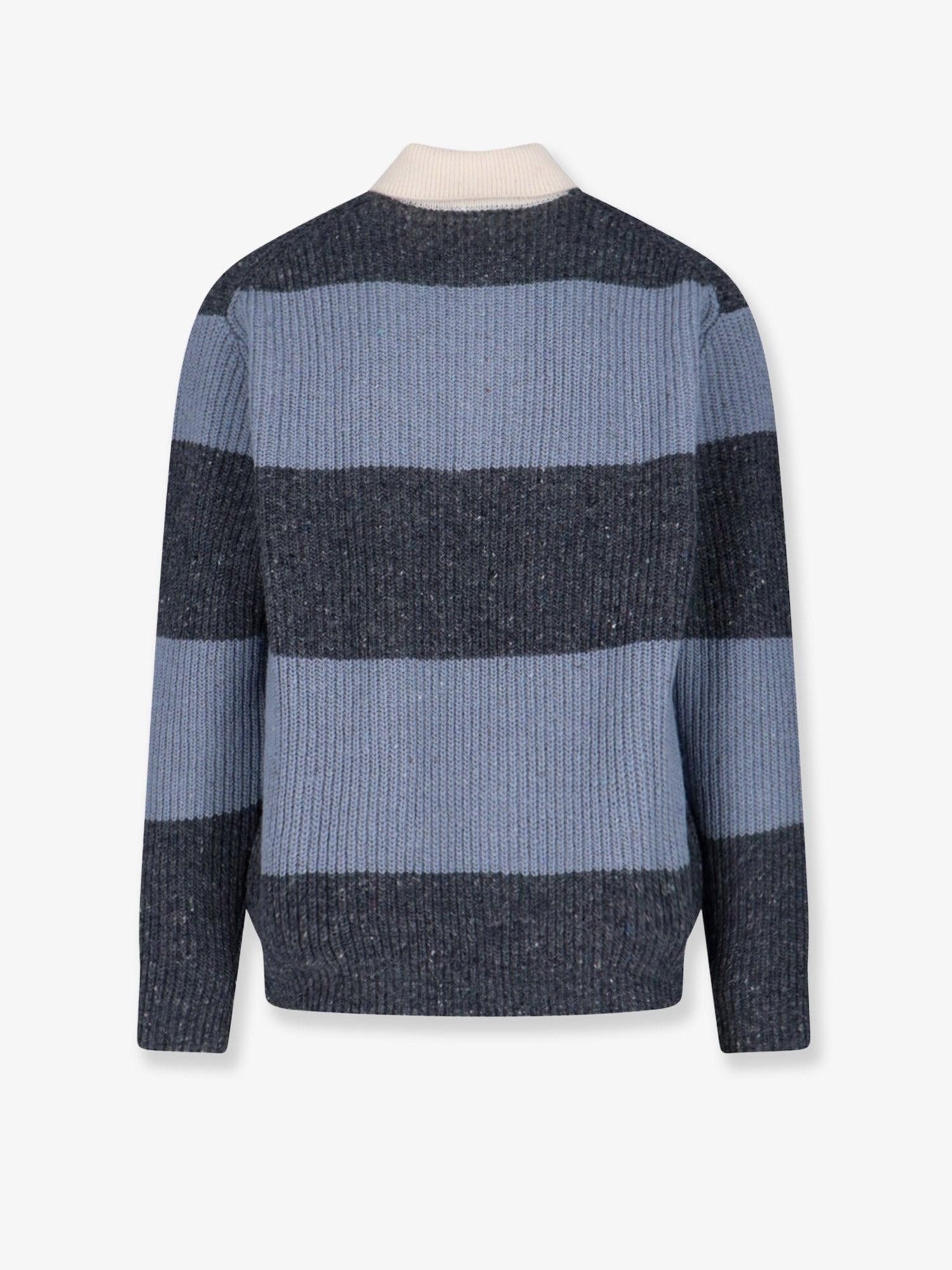 DUNST - Unisex - Blue/Grigio - Knit Sweater