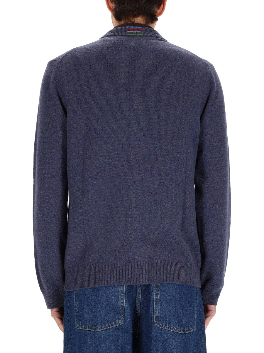 PS BY PAUL SMITH - Man - Blue - Sweater