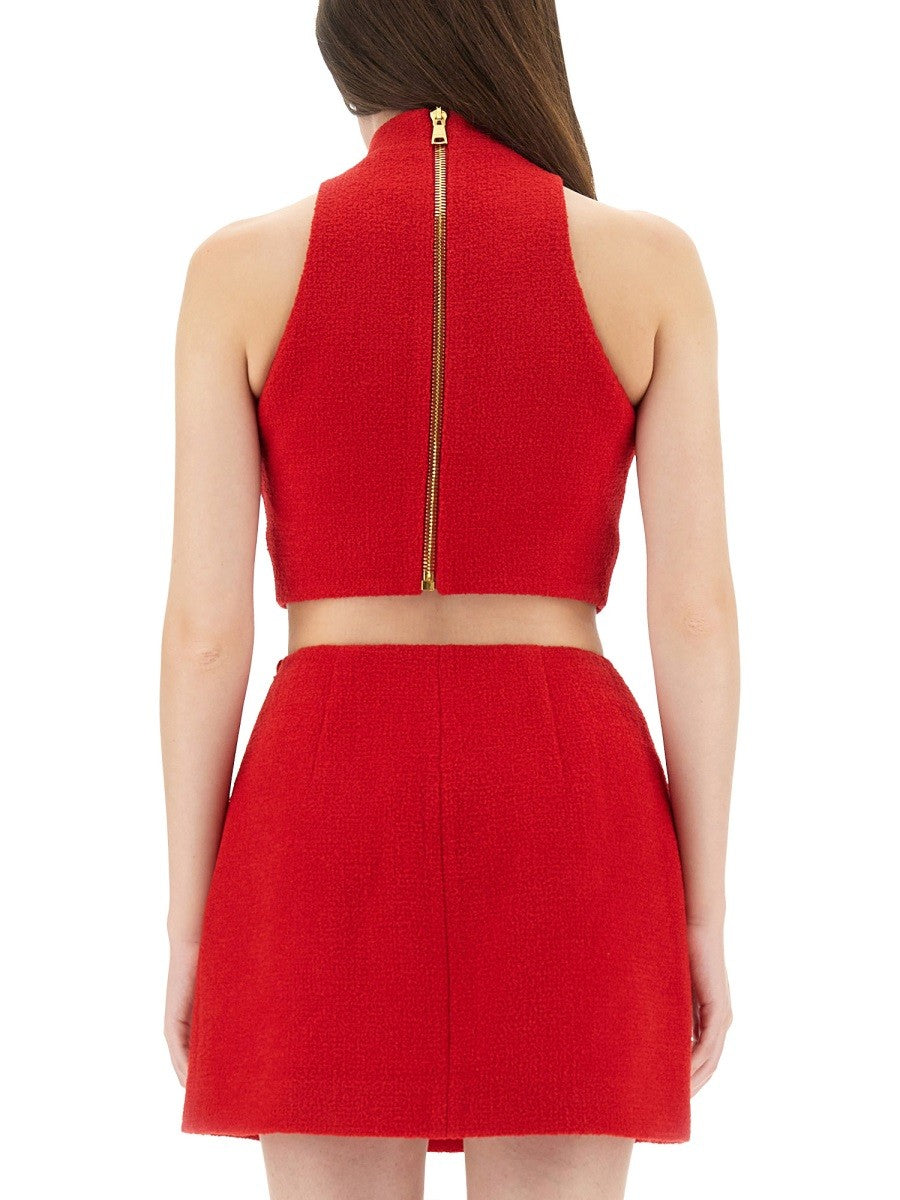 Balmain - Woman - Red - Top