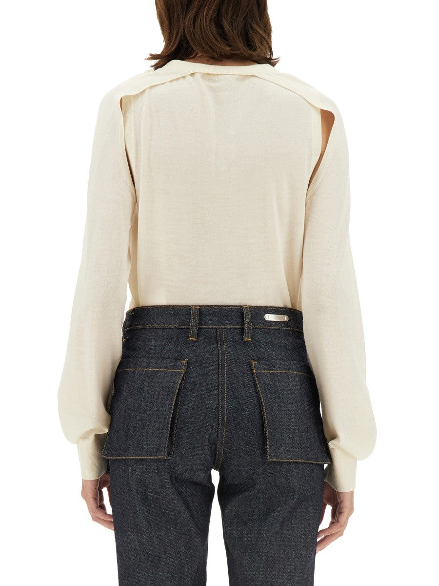 Helmut Lang - Woman - White - Sweater