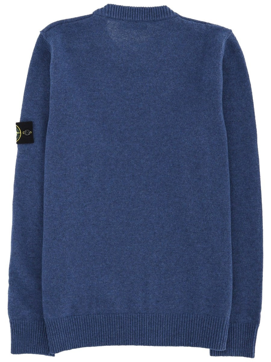 Stone Island - Man - Blue - Sweater