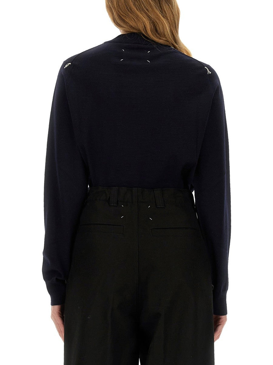 Maison Margiela - Woman - Blue - Sweater