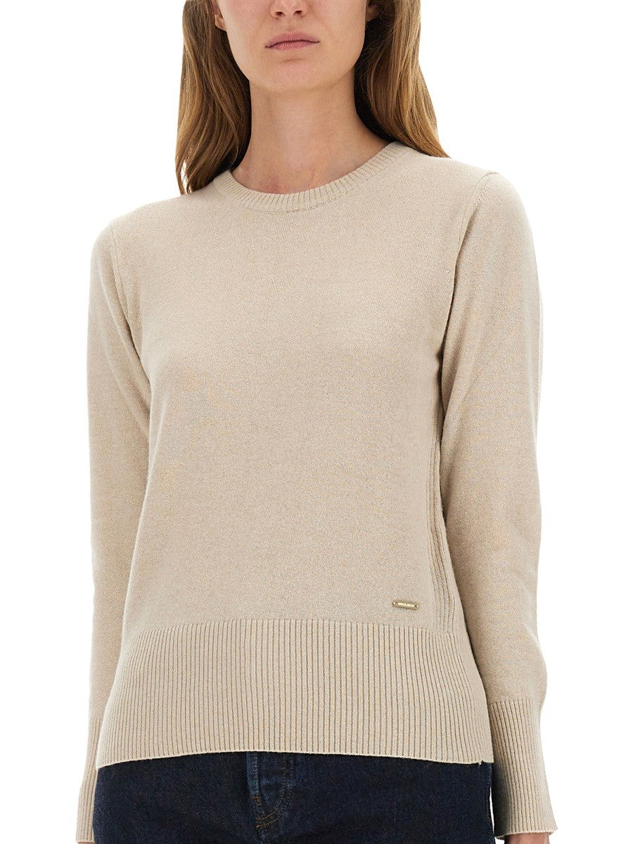 Woolrich - Woman - Beige - Sweater