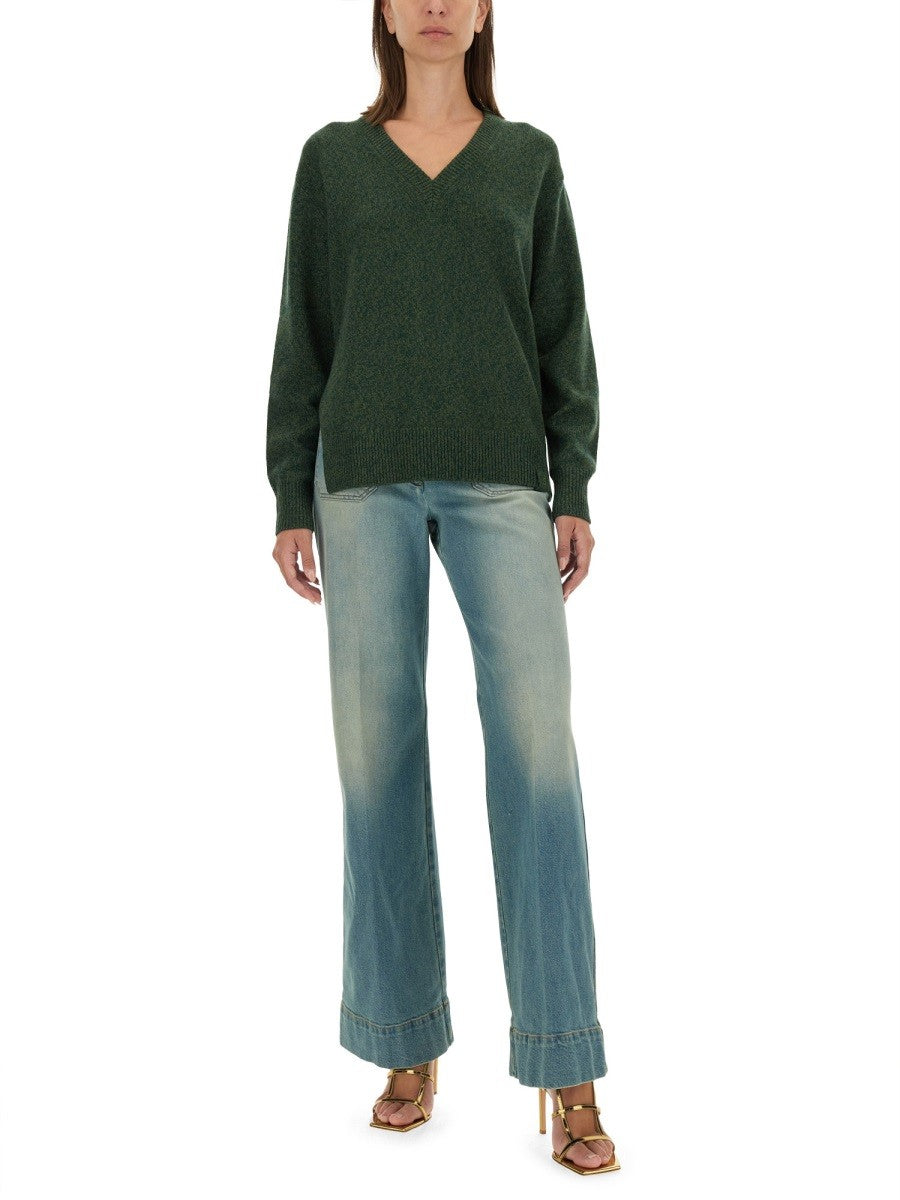 Victoria Beckham - Woman - Green - Sweater