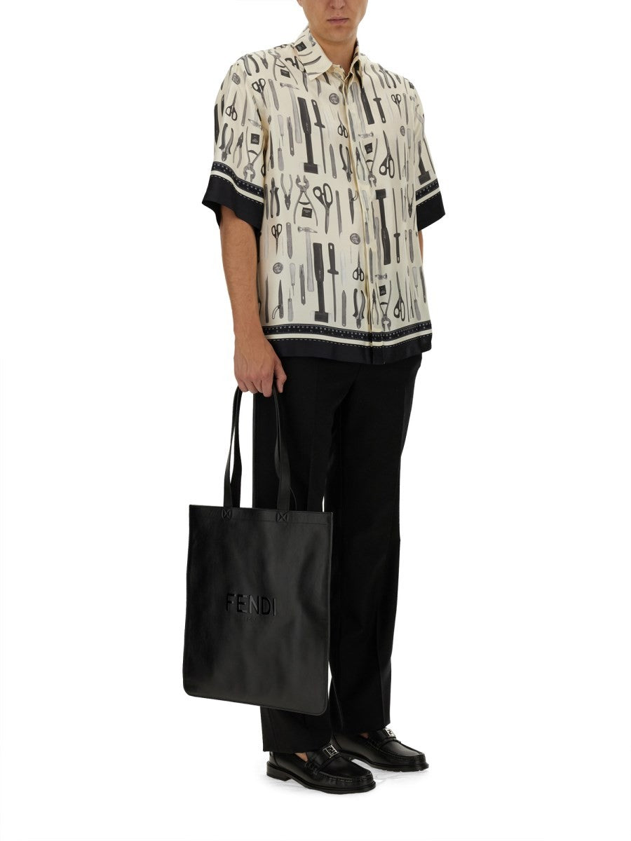 Fendi - Man - Black - Pants