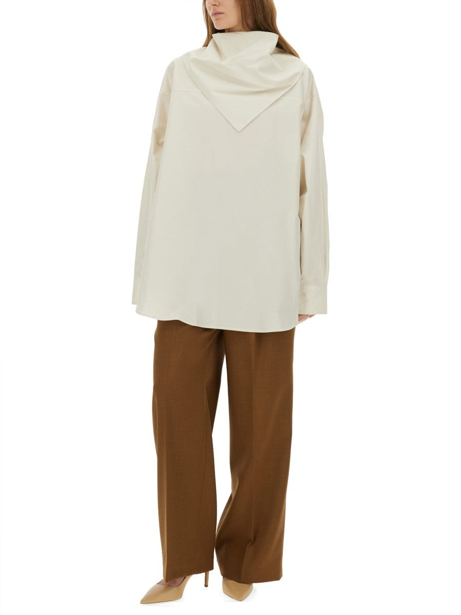 AMI PARIS - Woman - Brown - Pants