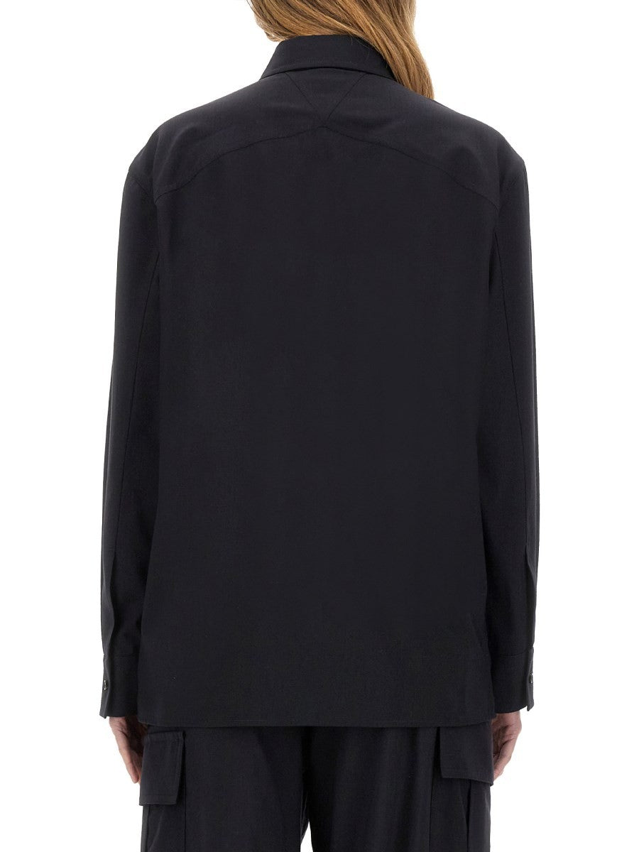 Bottega Veneta - Woman - Blue - Shirt