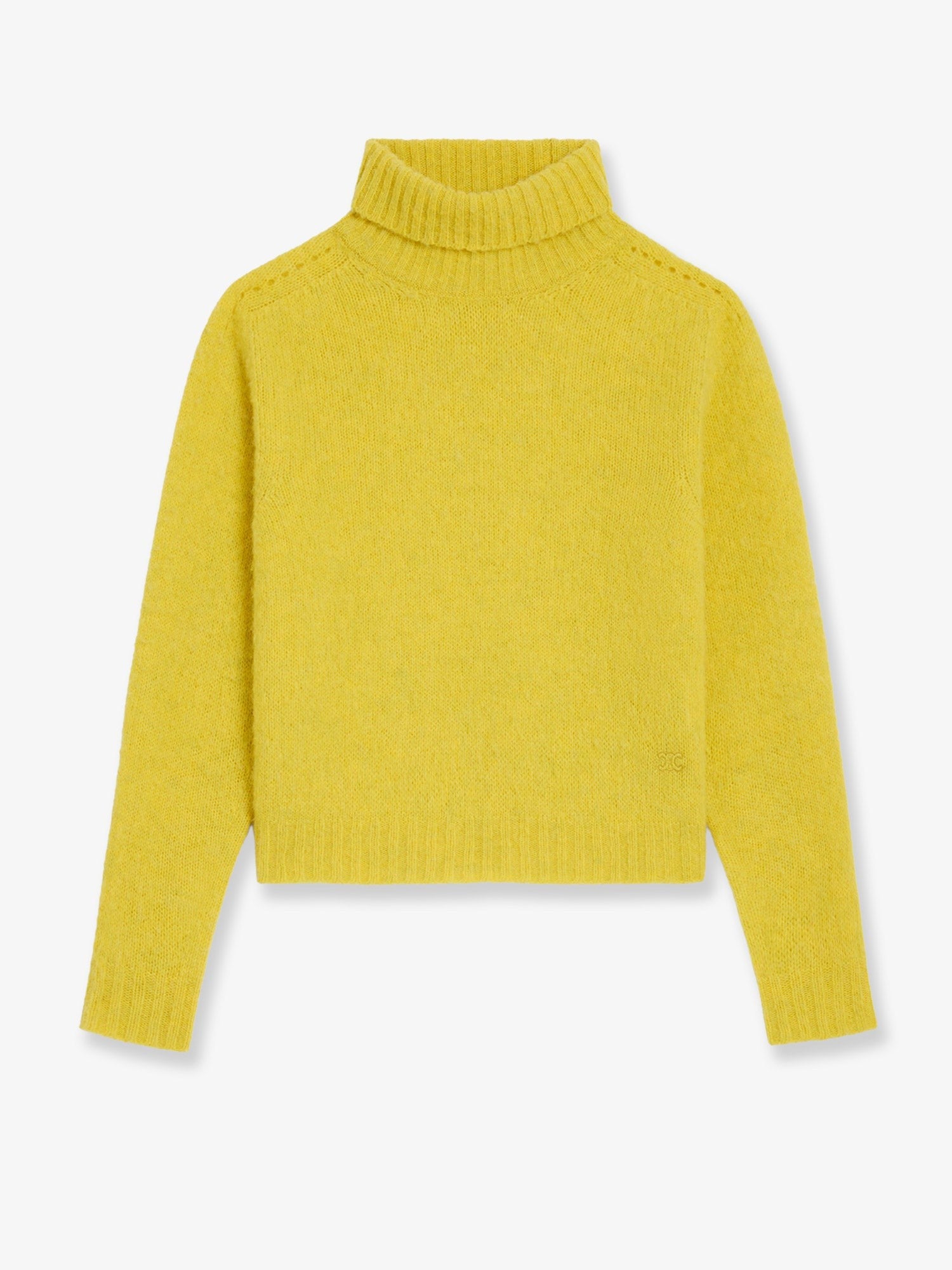 Celine - Woman - Yellow - Knit Sweater