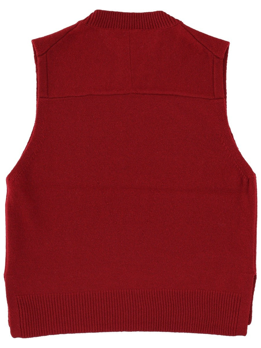 Maison Kitsune - Woman - Red - Vest