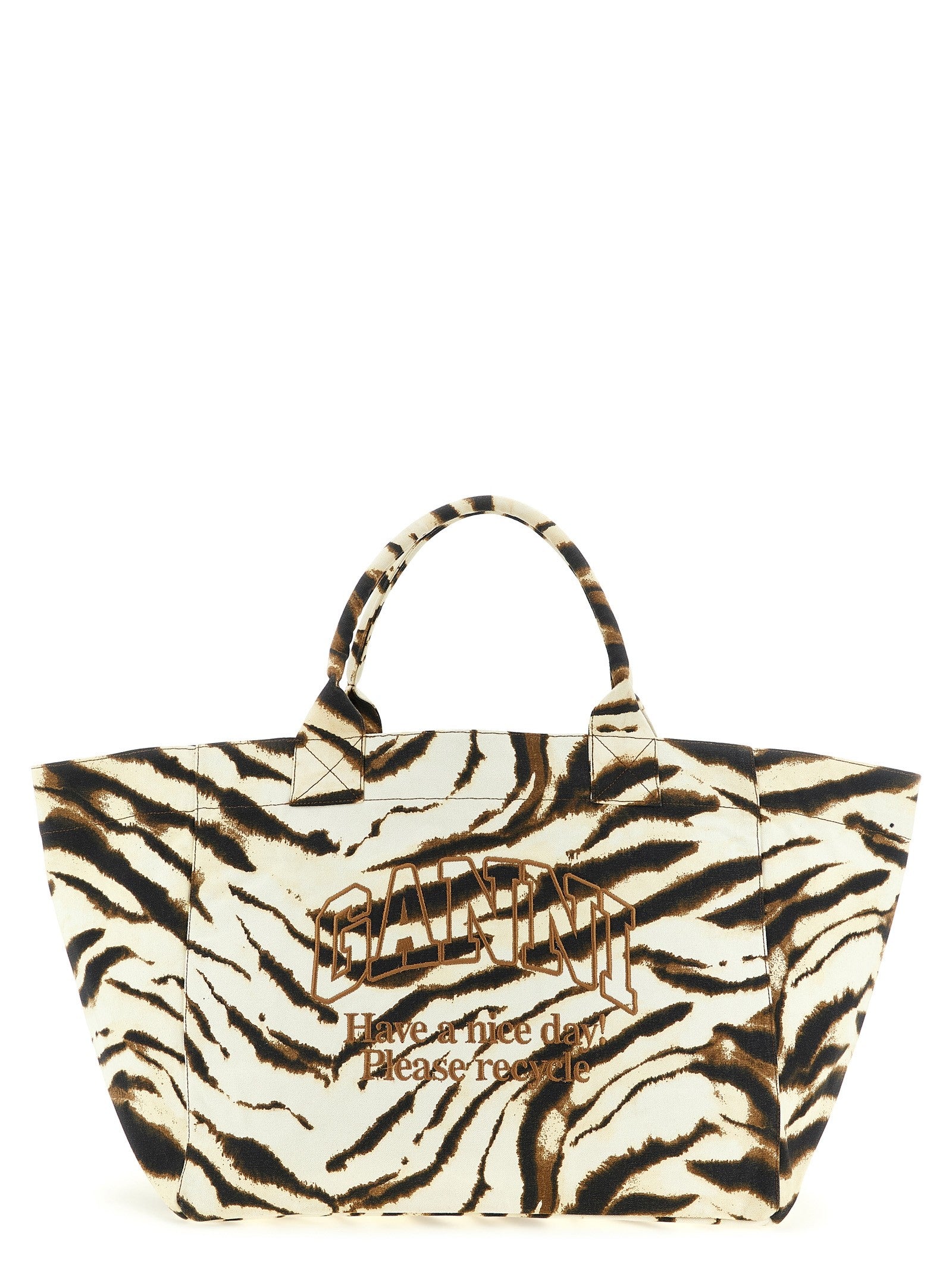 GANNI - nan - Beige - Tote bag