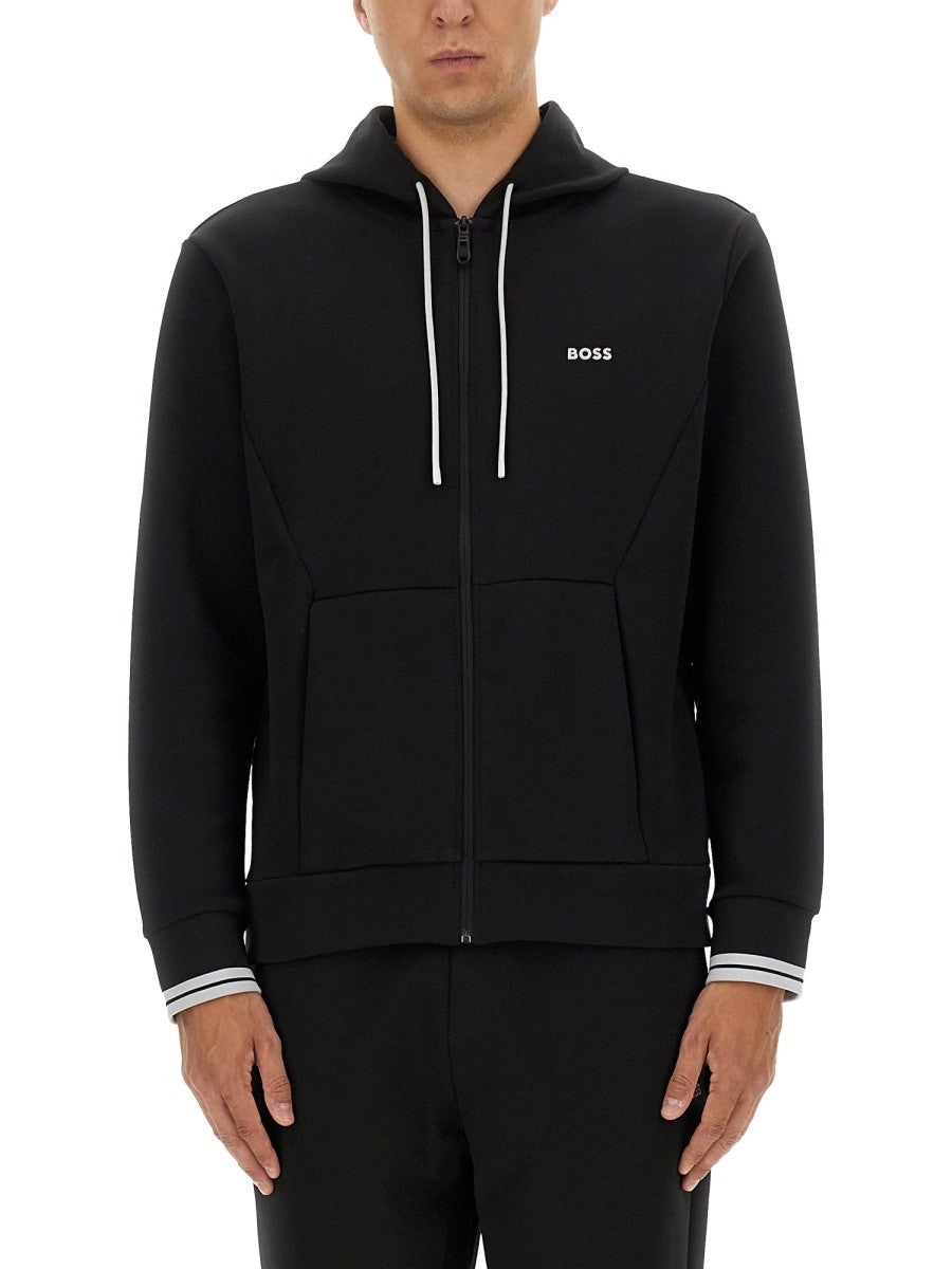 Boss - Man - Black - Sweatshirt