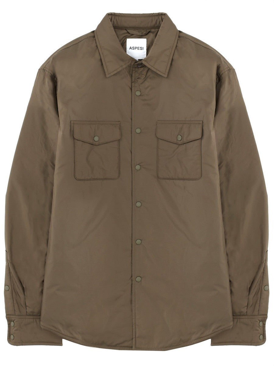 ASPESI - Man - Green - Shirt