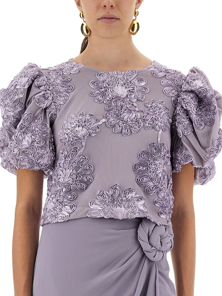 ROTATE BIRGER CHRISTENSEN - Woman - Purple - Top