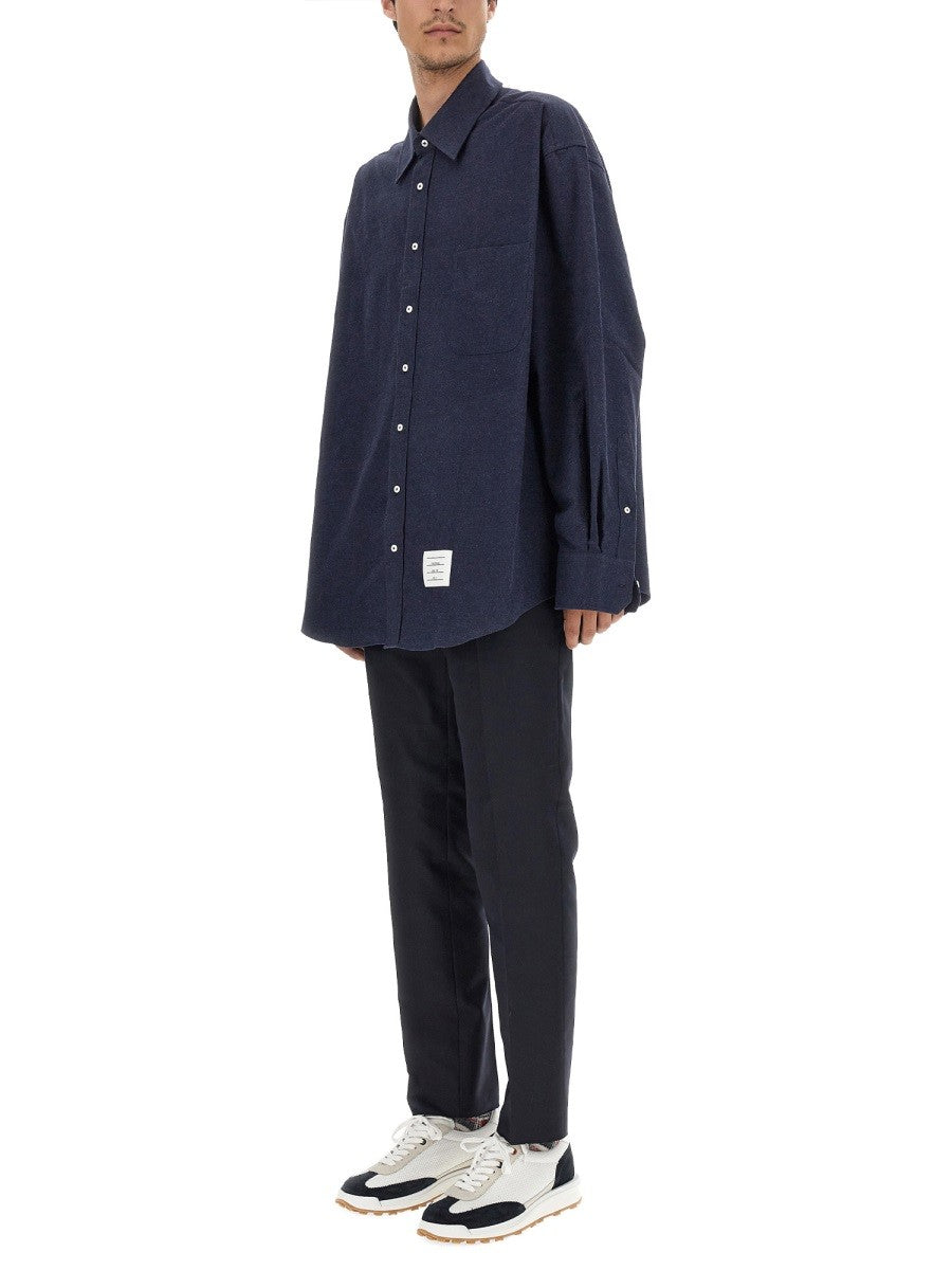 THOM BROWNE - Man - Blue - Shirt