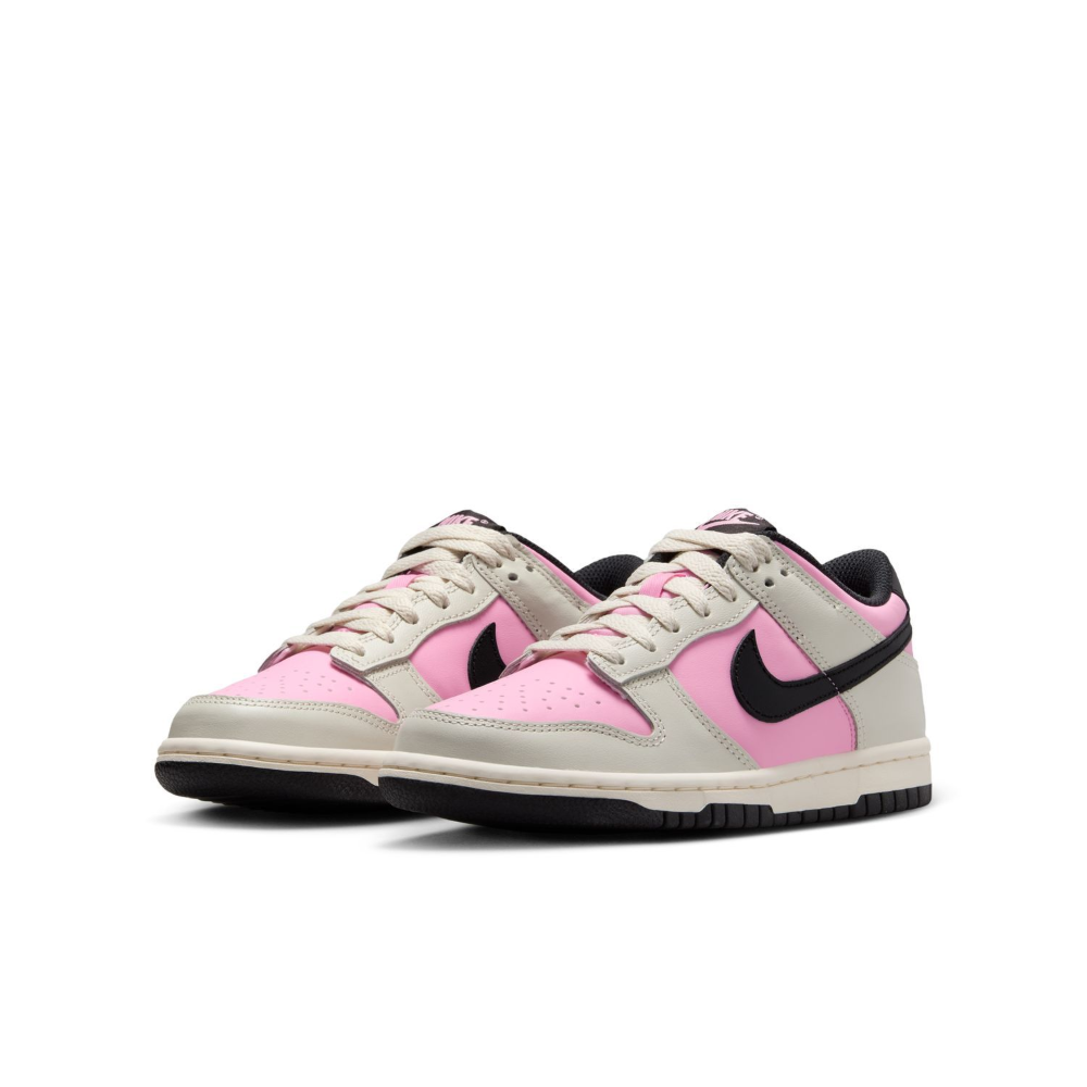 Nike Dunk Low Pink Rise Light Orewood Brown Pale Ivory Black (GS)
