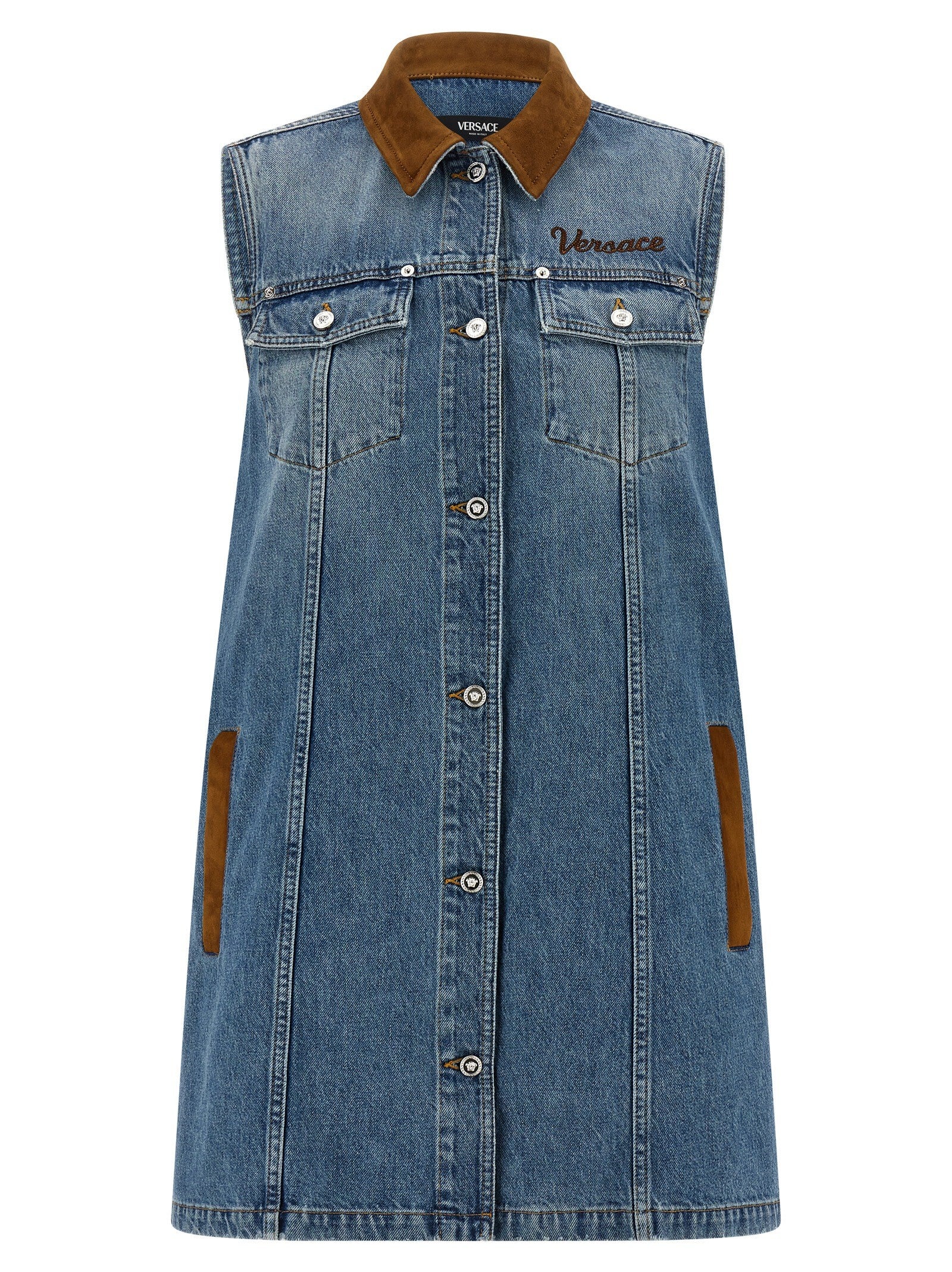 Versace - nan - Blue - Dress