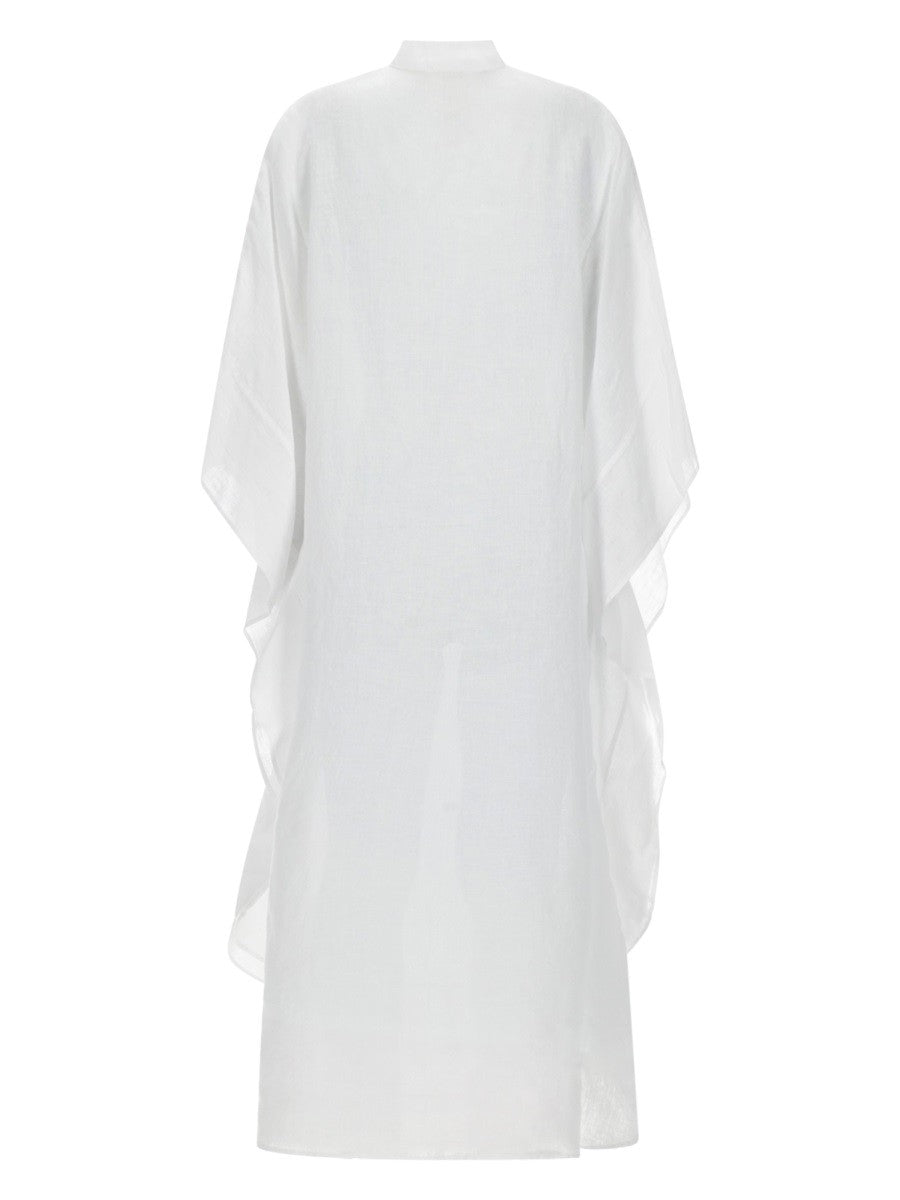120% LINO - Woman - White - Dress