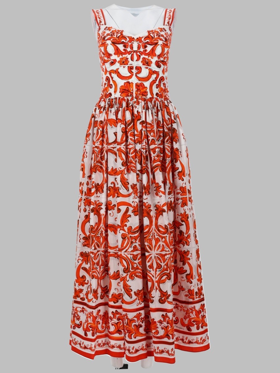 Dolce & Gabbana - Woman - Orange - Dress