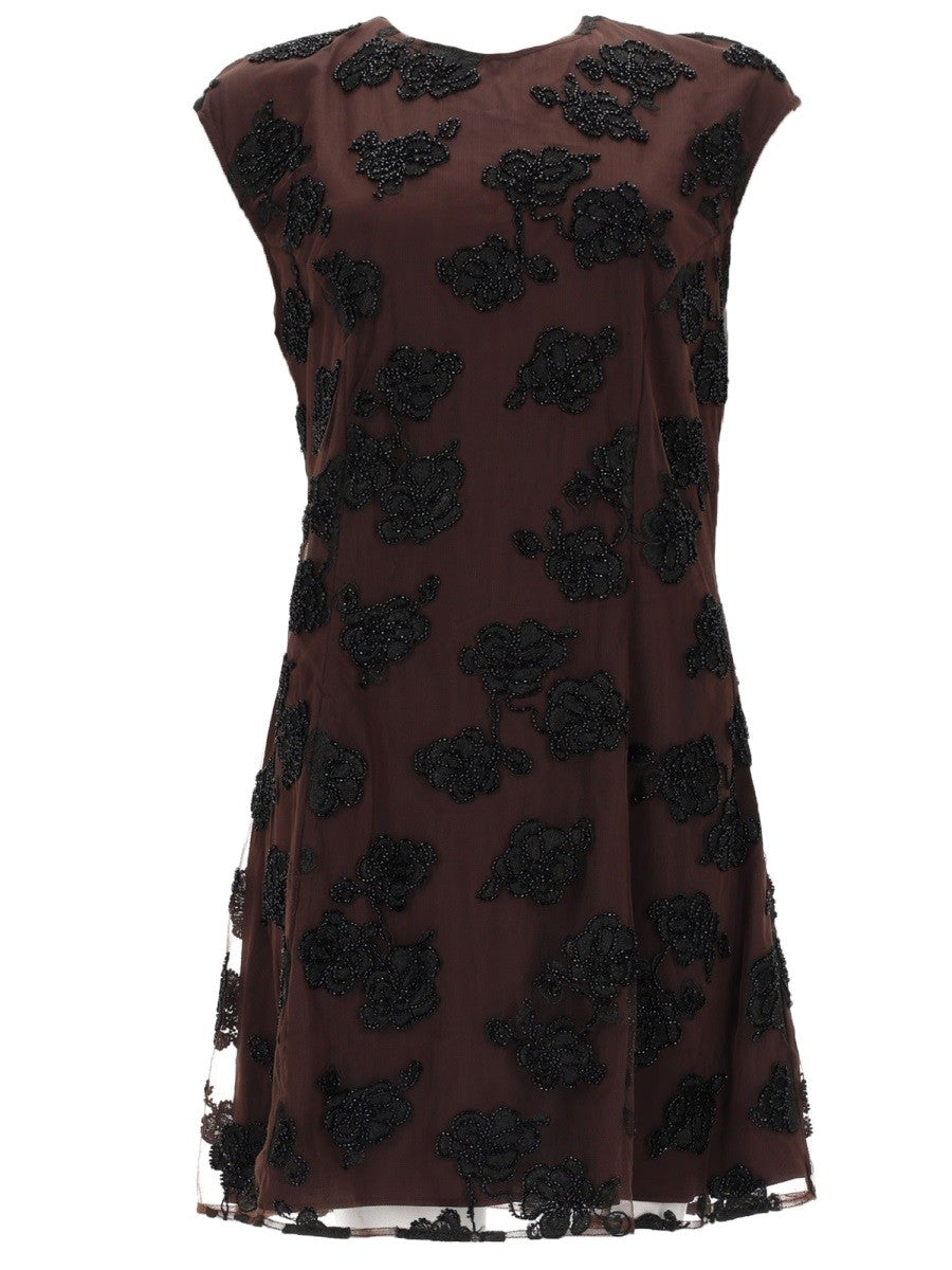 ROTATE - Woman - Brown - Dress