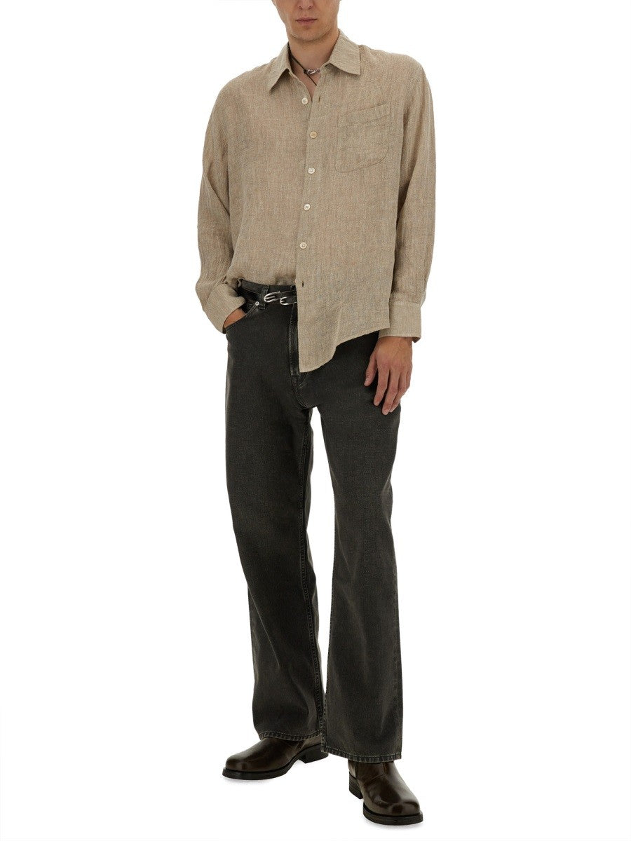 Our Legacy - Man - Beige - Shirt