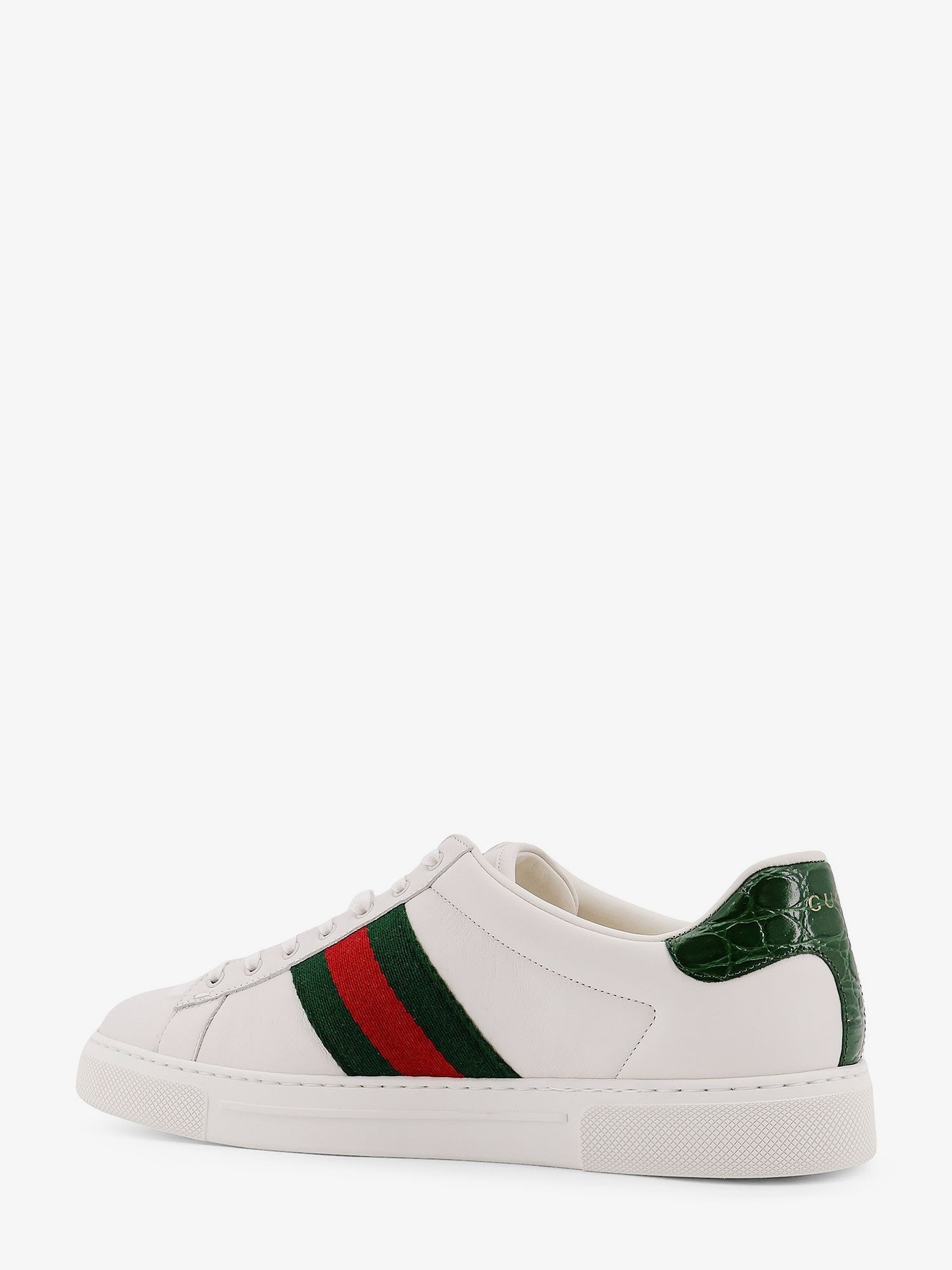 Gucci - Man - Gr Whi  Green Ace - Sneaker