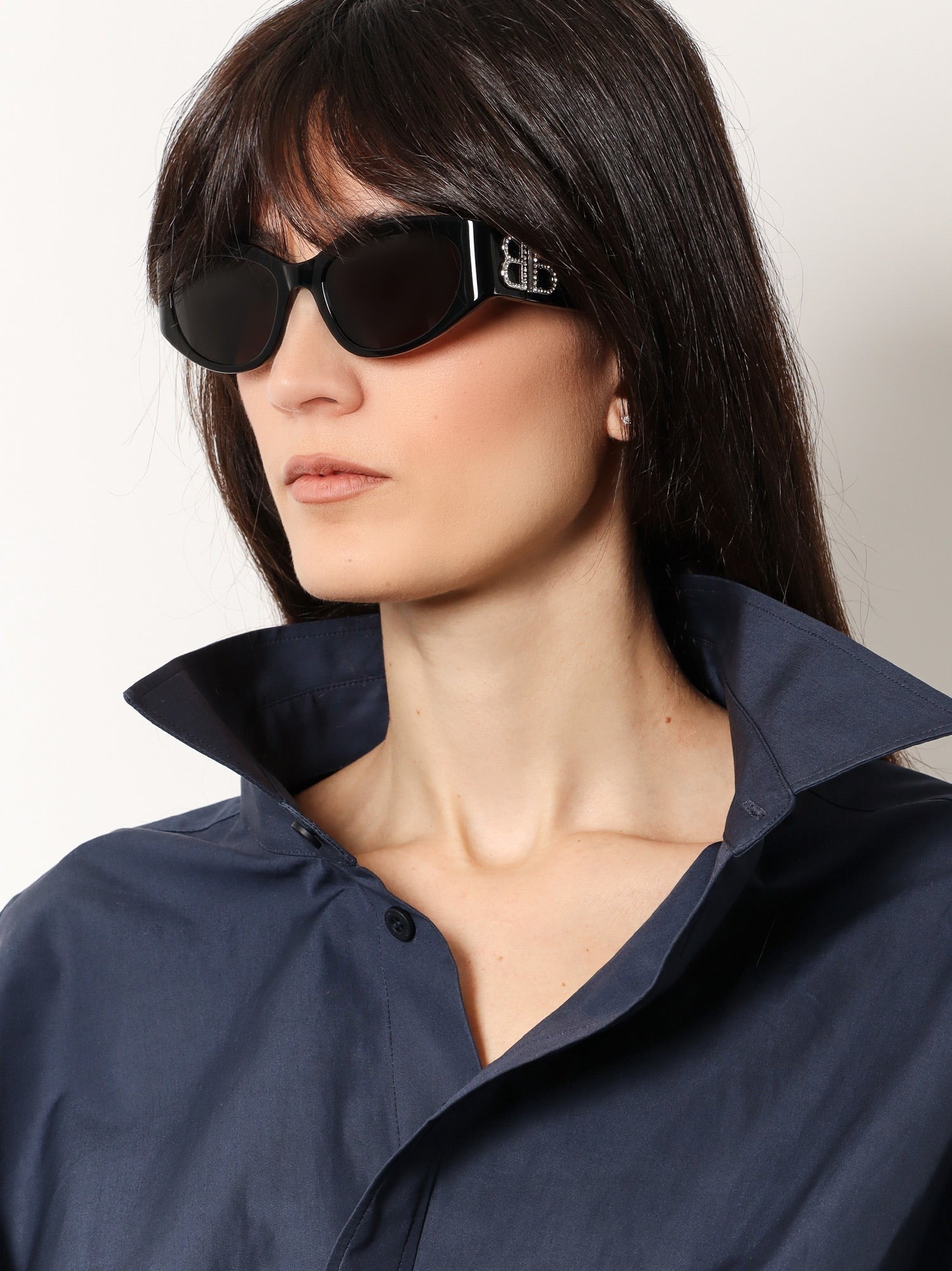 Balenciaga - Woman - Black - Sunglasses