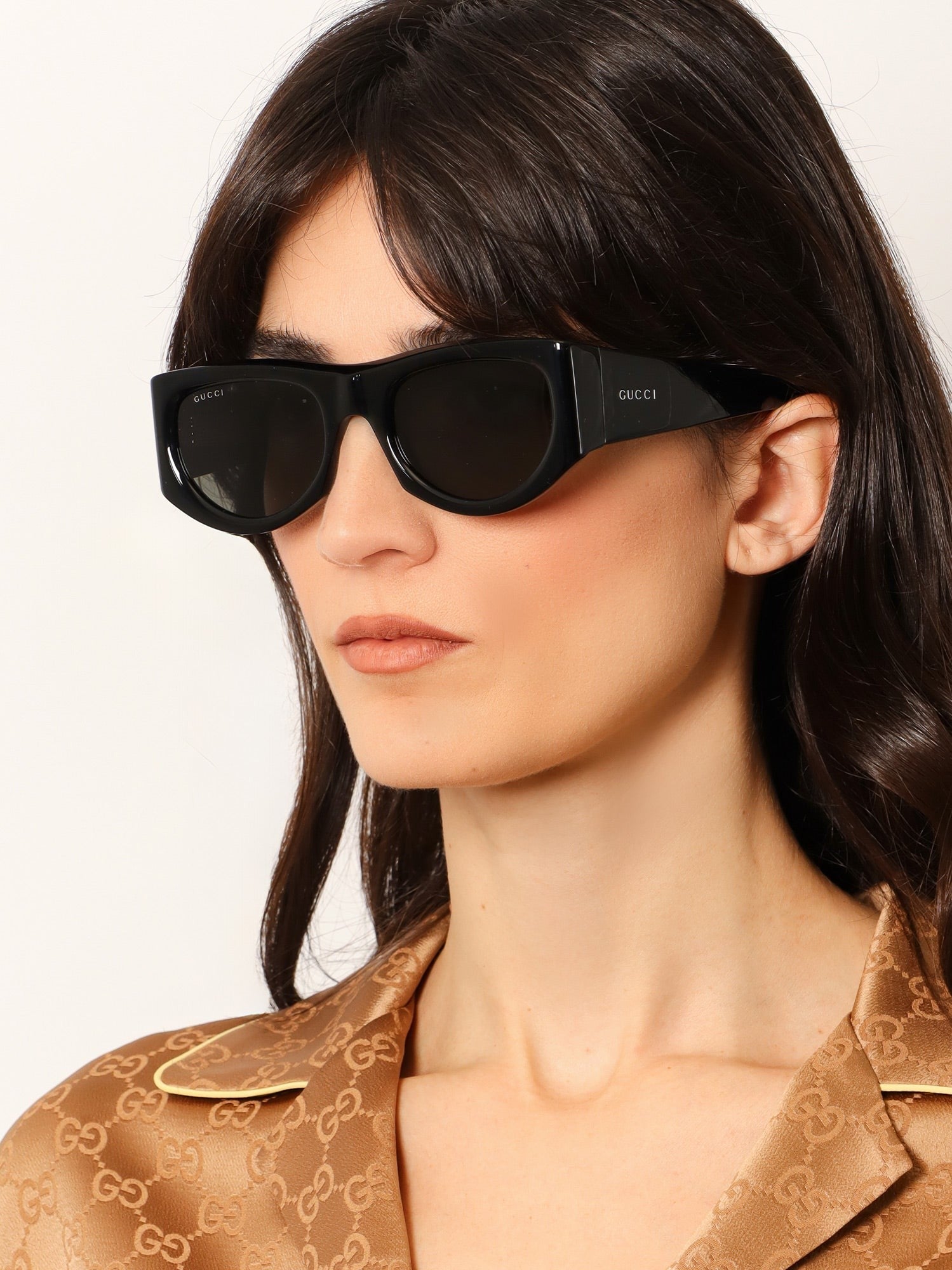 Gucci - Woman - Black - Sunglasse