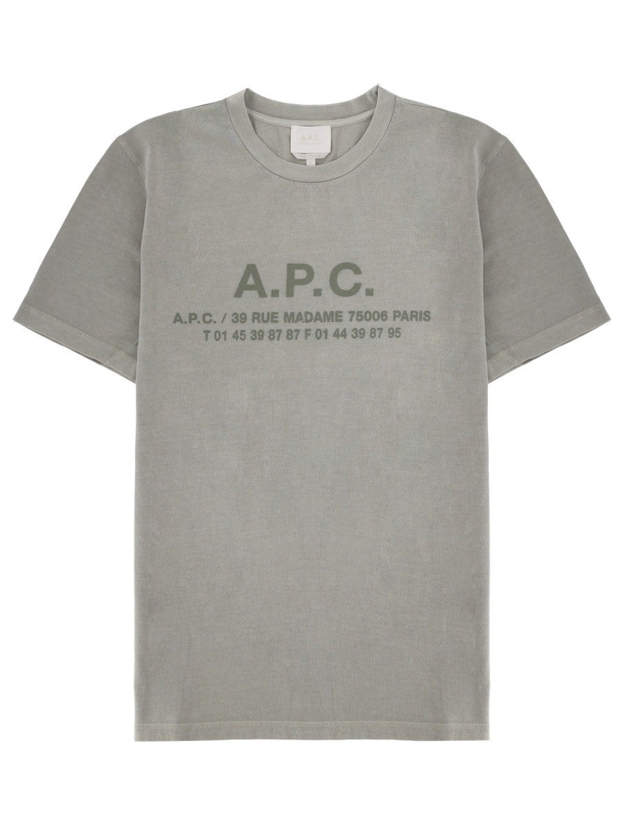A.P.C. - Man - Green - T-shirt