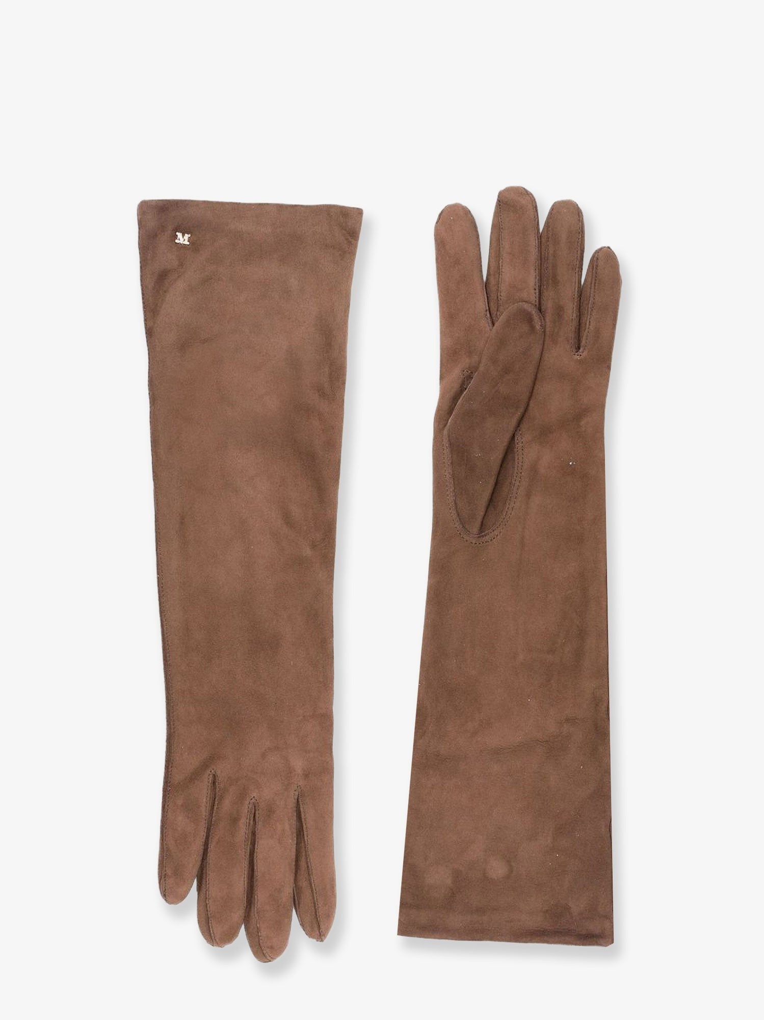 Max Mara - Woman - Brown - Gloves