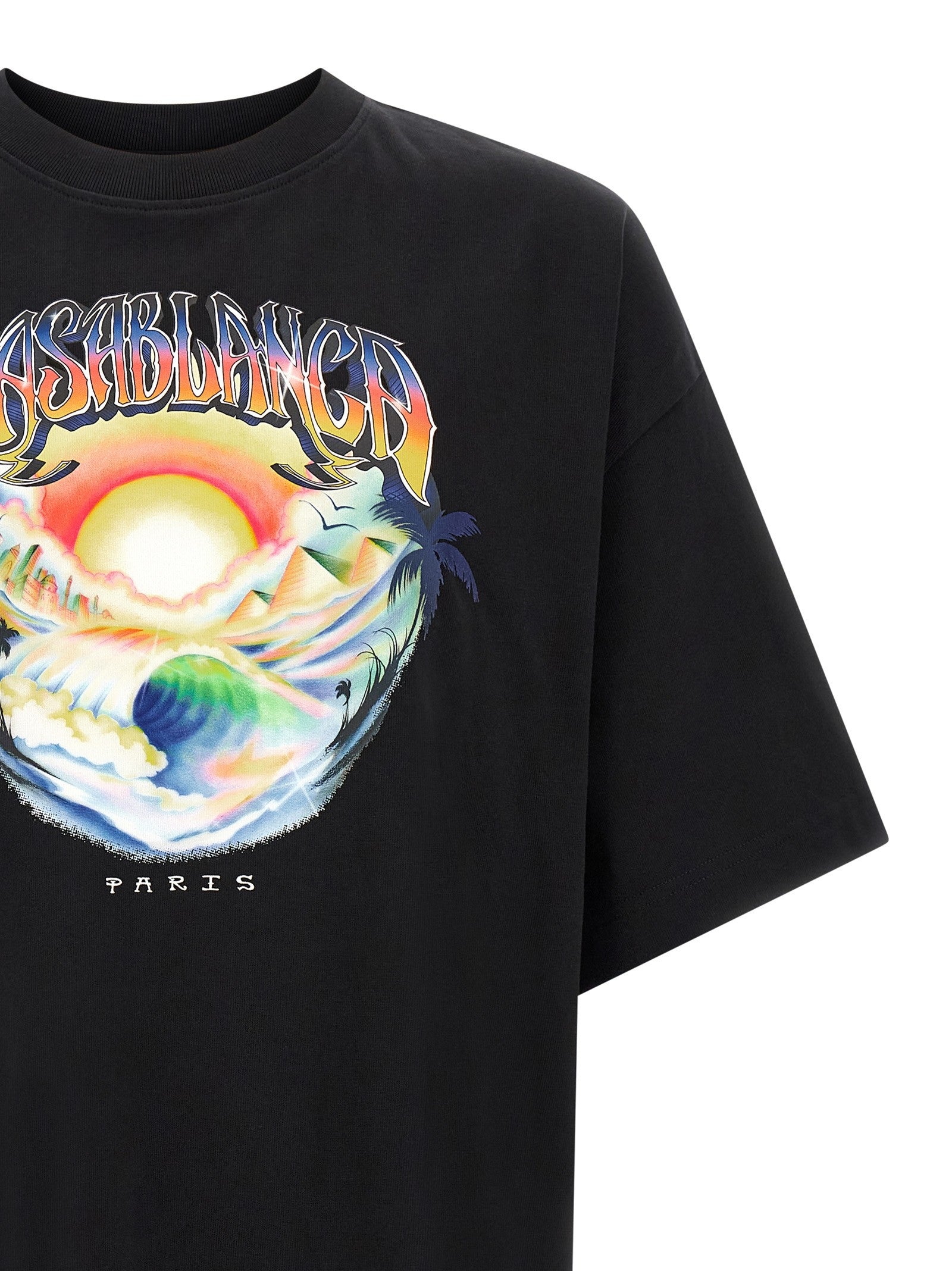 CASABLANCA - nan - Black - T-shirt