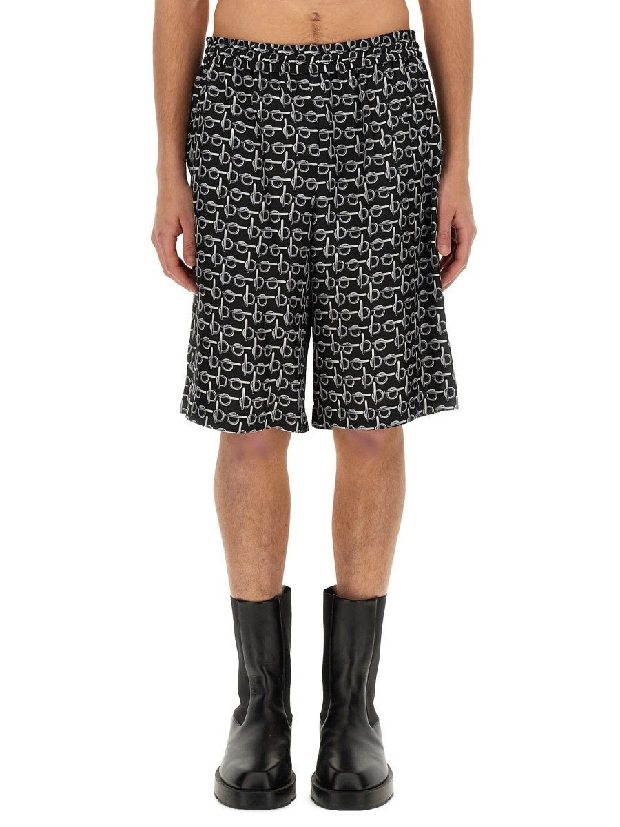 Burberry - Man - Black - Shorts